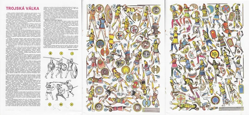 Dioráma - Trojská vojna